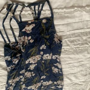 Abercrombie floral maxi dress